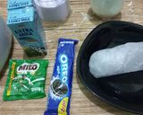 Foto langkah ke 1 dari resep Milkshake Milo Oreo.