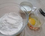 A picture of step 1 of Plain Pancakes.