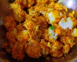 A picture of step 4 of Masala Taro (Arvi Sabji).