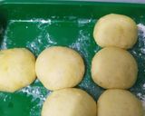 Foto langkah ke 6 dari resep Donat No Ulen No Mixer Teknik Autolisis.