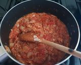 A picture of step 5 of Tuna and Tomato Pasta.