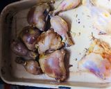 Foto del paso 2 de la receta: Pollo a la mostaza con papas al romero
