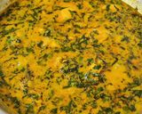 A picture of step 10 of Methi Chicken.