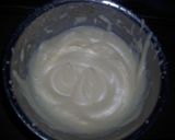 A picture of step 1 of Peach Mousse Cake.