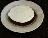 A picture of step 13 of Chocolate Chiffon Layer Cake with Peppermint Marscapone Cream Filling / Frosting.