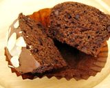 A picture of step 7 of Double Chocolate Muffins.