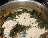 A picture of step 2 of Sarson ka saag aur Makki ki roti.