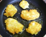 A picture of step 7 of Milan-style Chicken Cutlets with Basil Oil.