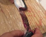 Hình bước làm 2 của món Cá Thu Đao Sanma Nướng Chiều Vợ