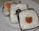 A picture of step 17 of Tiny & Easy Onigiri Rice Squares.