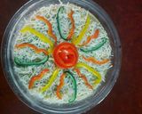 A picture of step 4 of Spicy microni bake.