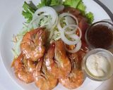รูปขั้นตอนการทำที่ 4 ของ สลัดกุ้งย่าง