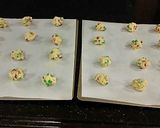A picture of step 8 of White Chocolate Cookies with Hoiday Cocolate Chips.