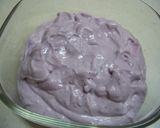 A picture of step 4 of Blueberry Cream Cheese Ice Cream.