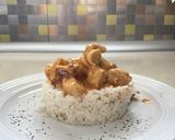 Foto del paso 6 de la receta Pollo al curry con arroz