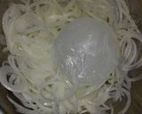 Hình bước làm 3 của món Gỏi Gà Hoa Chuối