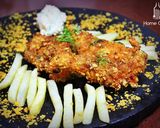 A picture of step 4 of Crispy nachos chicken.