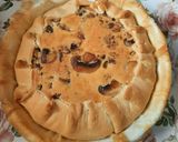 Gombás quiche - borsócsírával recept fázis 6 fotója