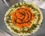Une image de l'étape 9 de Salade de concombre et carottes au basilic crème de balsamique.