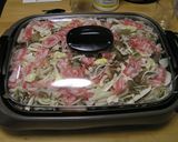 A picture of step 8 of Griddle Fried Udon for Weekend Lunches.