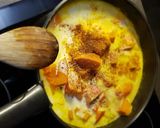 Une image de l'étape 2 de °Velouté de potimarron et chips de chorizo °.