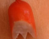 A picture of step 5 of Wiener Sausage Garnish for Charaben.