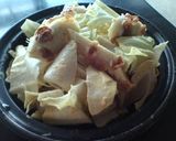 A picture of step 3 of Curry Mayo Cabbage and Chikuwa Steamed in a Tajine Pot.