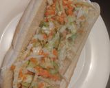Foto del paso 4 de la receta: Sándwich de cerdo y ensalada fresca🥙🌯🍖