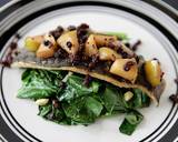 Sautéed Trout Filet Topped with Apple Mostardo and Garlicky Collard Greens recipe step 8 photo