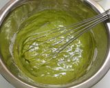 A picture of step 6 of Oil-free Green Tea Chiffon Cake.