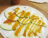 A picture of step 4 of Caramel & Apple Quesadilla.