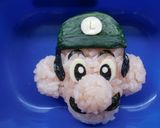A picture of step 7 of For Charaben, Luigi from Super Mario Brothers.