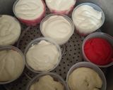 Foto langkah ke 6 dari resep Bolu Red Velvet Merah Putih ❤🤍.