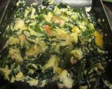 A picture of step 3 of Okara Rice Bowl with Wakame.