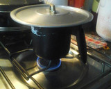 Foto del paso 6 de la receta: Pan en licuadora y sin horno. Apto celíacos, alérgicos al huevo, intolerantes a la lactosa y veganos