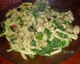 Foto del paso 3 de la receta: Fideos con relleno de tacos y acelga