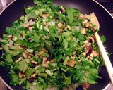 A picture of step 2 of Macrobiotic All-Purpose Stewed Daikon Radish Leaves and Dried Shiitake Mushrooms.