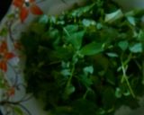 A picture of step 2 of Carrot and Fenugreek sabzi.