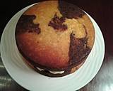 Marble Cake with Whipped Dark and White Chocolate Ganache Frosting1 recipe step 13 photo