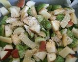 A picture of step 7 of Brussels sprouts & apple warm salad.