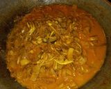 Foto langkah ke 5 dari resep Gulai jantung pisang teri sederhana.
