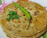 बेसन प्याज़ के परांठे (besan pyaz ke parathe recipe in Hindi) रेसिपी चरण 5 फोटो