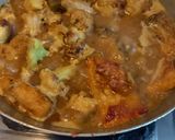 ফুলকপি দিয়ে কাতলা মাছের ঝোল। (Fish curry with Cauliflower recipe in Bengali) রেসিপি ধাপ - 5 ছবি