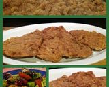A picture of step 3 of AMIEs Crumbed BEEF Fillet.