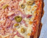 Foto del paso 4 de la receta: Pizza fit con base de queso cottage