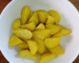 Hình bước làm 1 của món Khoai lang kén