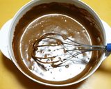 A picture of step 4 of Bite-sized Microwave Brownies.
