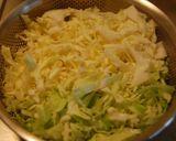 A picture of step 1 of Make in a Pan! Okonomiyaki with Lots of Tempura Crumbs.