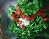 Foto del paso 1 de la receta: Ensalada de canónigos y rúcula