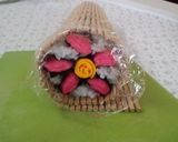 A picture of step 9 of Flower Sushi Roll for Hina Matsuri or Mother's Day.